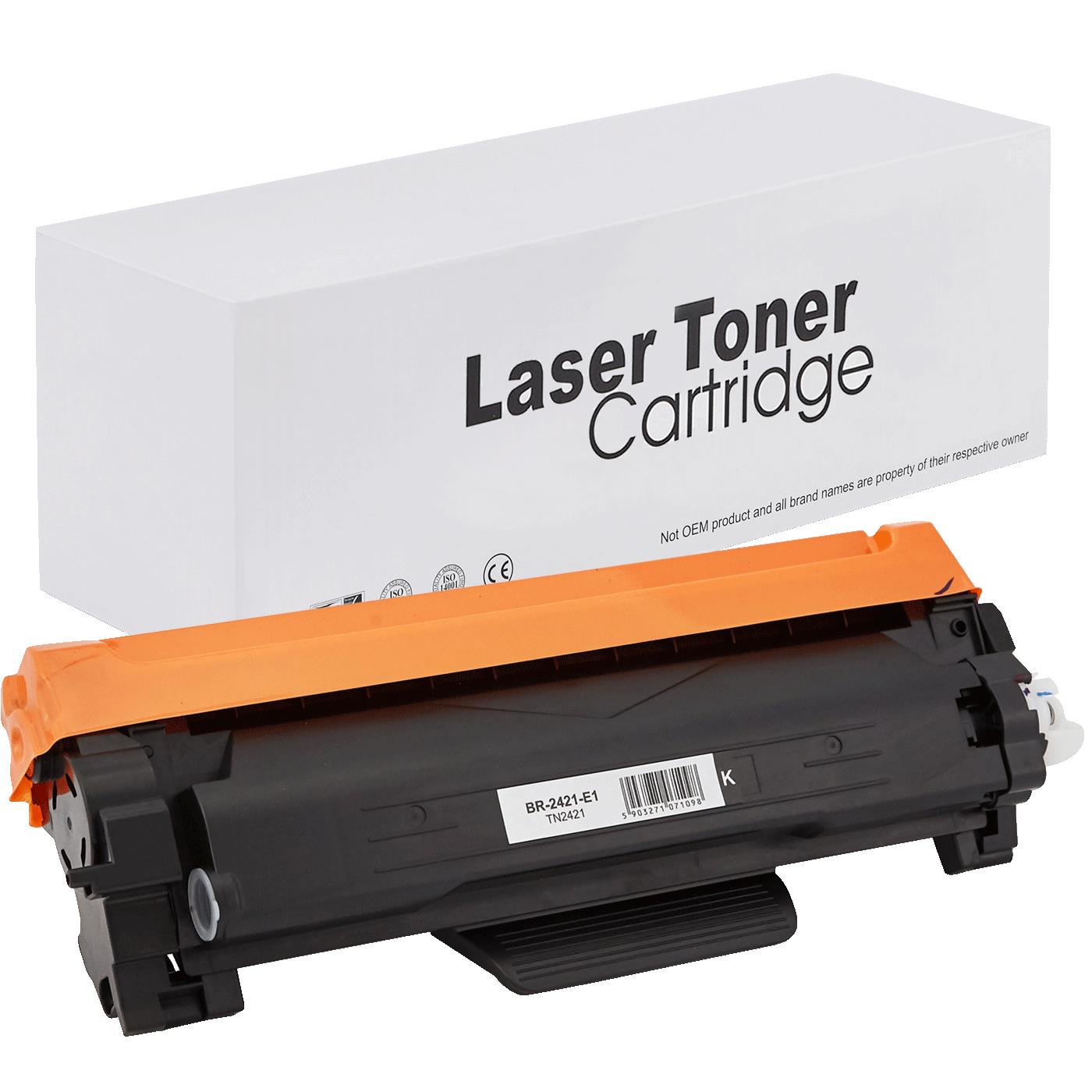 Toner Premium (3K) Brother TN 2421 Black (TN-2421, TN2421)