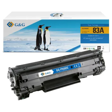 Toner Premium G&G (1.5K) HP 83A Black (CF283A, HP83A)
