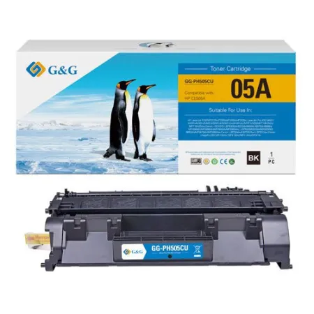 Toner Premium G&G (2.7K) HP 05A / 80A Black (CE505A, HP05A, CF280A)