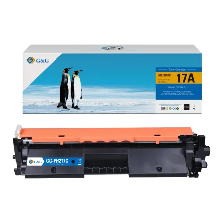 Toner Premium G&G (1.6K) HP 17A Black (CF217A, HP17A)