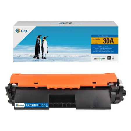 Toner Premium G&G (1.6K) HP 30A Black (CF230A, HP30A)