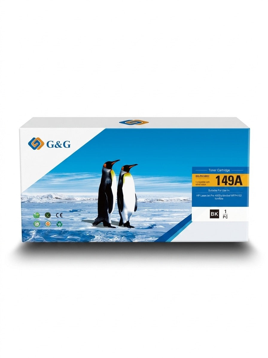 Toner compatibil G&G HP 149A Black (W1490A) – cu chip nou – cod produs W1490ACGG