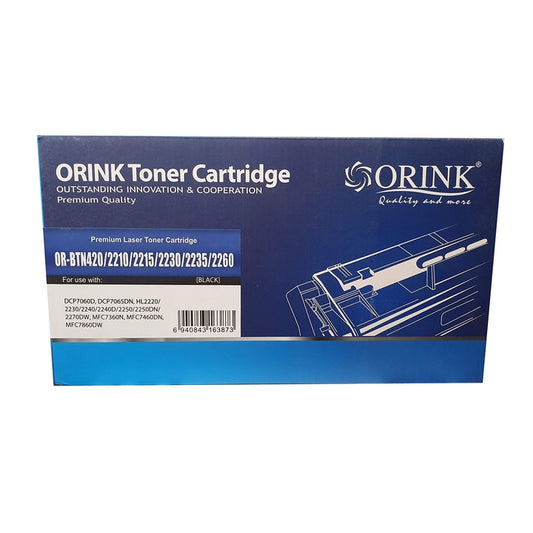 Toner compatibil (2.6K) Brother TN 2220 Black (TN-2220, TN2220)